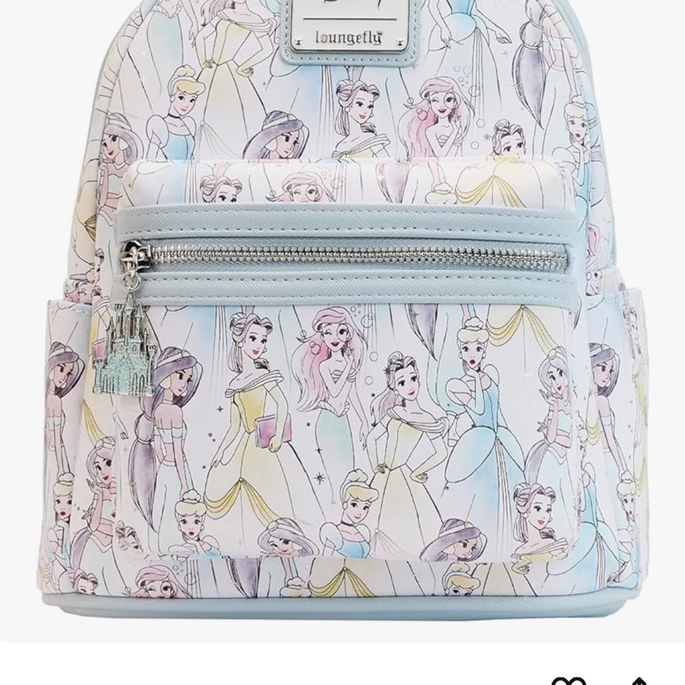 Loungefly Pastel Princess Backpack